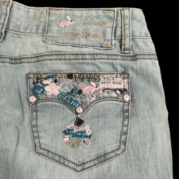 Etam Weekend Jeans 38 EU 6 US - Picture 1 of 5